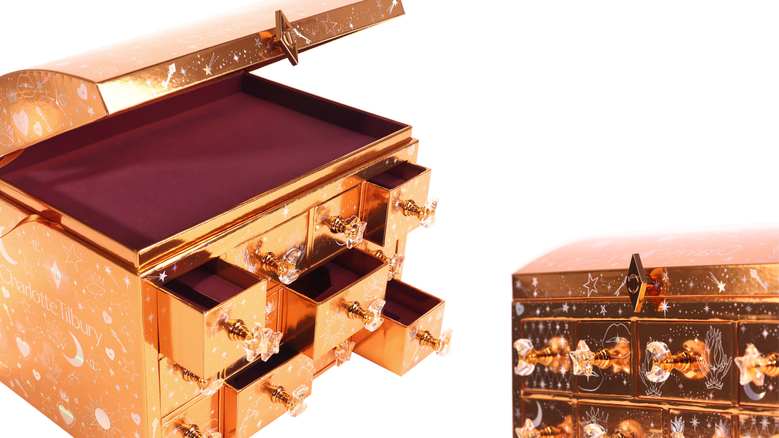 drawer style rigid box (slide style)